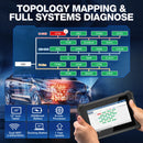 LAUNCH X431 PAD V Elite Full System Car Diagnostic Tools J2534 CAN FD Online Programming Coding active tester Auto OBD2 Scanner