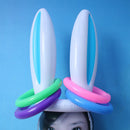 Easter Outdoor Party Games for Family Bunny Potato Sack Race Jumping Bags Kids Easter Egg Spoon Race Eggs Hunt Games Party Favor