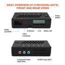 BitFunx OSSC V1.8 开源扫描转换器 HDMI 适配器，适用于 PS2/Nintendo 64/PC Engine/世嘉土星复古游戏机