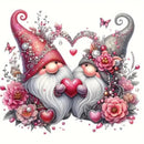 Huacan New Arrivals Diamond Painting Portrait Gnome Diy Mosaic Flower Rhinestone Pictures Kit Wall Art Decor For Home