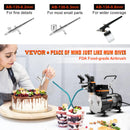 SucceBuy Professional Dual-Action Airbrush Kit 120W Electric Spray Gun Air Brush Painting Set Nail Tattoo Makeup Model Sprayer