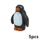 Figures Animal Building Block MOC City Goat Sheep Eagle Owl Panda Parrot Seagull Penguin Zoo Fram Accessories Bricks Toy Gift