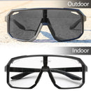 SCVCN Cycling Glasses Cycling Sunglasses UV400 Eyewear Sports Men MTB Outdoor Goggles Bicycle Glasses Women Sunglasses Eyepieces