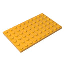 高砖 10个 MOC 板 6 x 10 兼容 3033 拼装颗粒积木零件 DIY积木块科技零件玩具