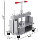 VEVOR Manual Paper Press Machine 12x8.6 inch for A4 Papers 10cm Thickness Steel Frame Paper Press Machine Papermaking Book Press
