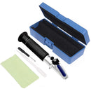 Hand Held 0-80% Baijiu Alcohol Refractometer ATC Liquor Whisky Alcohol Tester Alcohol Content Tester for Liquor Spirits