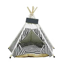 The Nomad's Nook | Portable Teepee Pet Retreat for Cats & Small Dogs