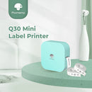 Phomemo Q30 标签机 无线迷你热敏打印机 便携式不干胶条码标签机 适用于学校家庭办公室