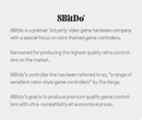 8BitDo Ultimate C | Wired Gaming Controller for Xbox & PC with Hall Effect Joysticks & Fire Ring RGB