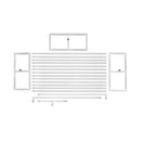 The Aisle | 3x6m Heavy-Duty Galvanized Wedding Backdrop Frame Kit for Events & Banquets