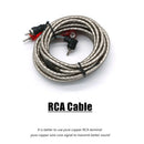 4 Gauge 2300W Amplifier Installation Wiring Kit Audio Subwoofer AMP RCA Power Cable Wire RCA Fuse Subwoofer Sub Wiring Set