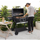 Royal Gourmet CD2030AN 30-Inch Charcoal Grill, Deluxe BBQ Smoker Picnic Camping Patio Backyard Cooking, Black, Large