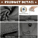 The Drying Cloud | Ultra-Absorbent Quick-Dry Microfiber Dog Towel