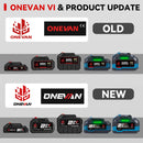 ONEVAN 15000mAh 22500mAh Lithium Ion Battery Rechargeable Battery With Charger Electric Wrench Power Tool For Makita 21V Battery Pin Tool