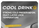 The Arctic Quench | 1L Double-Wall Stainless Insulated Water Bottle