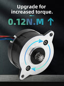 NEMA14 36mm Round Pancake Motor Class H Temperature Resistance Dual Drive Extruder Step Motor For  Voron 0.1 0.2 3D Printer