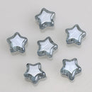 50Pcs/Lot Crystal Star Pendants 8mm Faceted Glass Loose Beads Handmade For Jewelry Diy Making Accessories Wholesale In Bulk