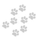 Car Cat Paw Print Sticker Creative 3D Animal Footprint Decal Sunscreen Waterproof Auto Door Window Paster Exterior Accessories