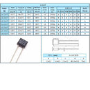Black Square 1A 2A 3A 5A 250V Thermal Fuse Cutoff 84 102 115 125 130 135 145 150 C Degree LED Fuses Temperature Switches Control