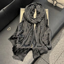 Malaysia Latest Tudung Bawal Fashion Print Bohemia Hijab Headscarf Wraps Premium Voile Soft Muslim Scarf Sun Protection 2025