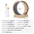 The Ferris Wheel | Handcrafted Wooden Cat Exercise Wheel (43.3-Inch)