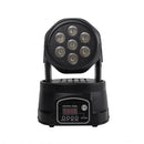 SHEHDS Wash LED 7x12W RGBW/7x18W 6IN1 Moving Head light for Disco DJ Music Party Nightclub Dance