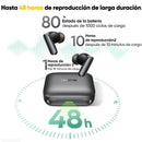 Realme Buds Air 7 Pro with Ai, Bluetooth Headphones 53 Db, 48 Hours of Autonomy, Hi-Res and Lhdc 5.0, Compatible with Realme 16 Pro and Realme Gt 8 Pro