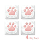 3D Cute Soft Cartoon Keycaps Replace for Cherry MX Gaming Mechanical Keyboard Keycap Keys Anime Custom Key Caps
