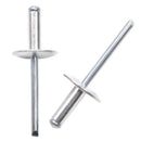 铝合金大头抽芯铆钉 大扁头圆头拉钉拉铆钉装饰铆钉 M3.2 M4 M4.8 M5 M6.4 10~100个