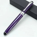 JINHAO X750 钢笔 圆形笔身 英文雕刻 抄写 书法 蘸水 金豪750 铜板体