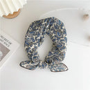 Approx 55cm Cotton Linen Square Scarf Neckerchief Spring Autumn Scarves Neck Scarf Turban Bandanas Headband Decoration for Women