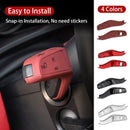 For Porsche Cayenne 2019-2024 LHD Interior Steering Wheel Headlight Switch Control Cover Wiper Switch Trims For Panamera 2021