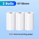 Olaf Mini Printer Paper Thermal Label Sticker 57mm HD Self-adhesive Paper for Phones Wireless Bluetooth Photo lnkless Printer