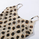The Riviera | Polka-Dot Scarf-Sling Beach Maxi Dress