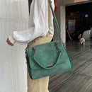 Casual Shoulder Handbags High Quality Soft Scrub Leather Crossbody Bags for Women Luxury Handbags Women Bags Designer Sac A Main
