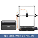 ANYCUBIC Kobra 3 Max FDM Multi Color 3D Printer with Up to 600mm/s Print Speed Build Volume 500*420*420mm Smart APP Control