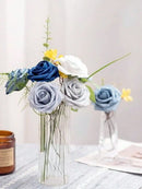The Everlasting Garden | Premium Foam Rose Collection Lifelike DIY Wedding Bouquet Set