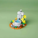 Building Blocks Small Particles Construction City Roads Obstacles Trash Cans Furniture Gourmet Fountains House Kits Boy Toys