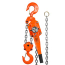 SucceBuy Manual Lever Chain Hoist G80 Galvanized Carbon Steel with Double-Pawl Brake Auto Chain Leading & 360° Rotation Hook