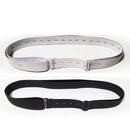 2.5cm/1inch Women Men's Shirt Stay Belt Keep Shirt Tucked in Adjustable Elastic Non-slip Shirt Holder Strap Lock Belt