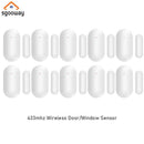 Sgooway Alarm Wireless magnetic contact door sensor Window magnetic contact door detector 433MHZ for alarm system