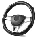 For Audi A3 A4 A5 Q3 Q5 Q7 RS3 RS5 Carbon Fiber Pattern Car Steering Wheel Cover Concave and Convex Grip Wear-resistant Non-slip