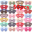 50/100pcs Small Dog Cat Bow Tie Stripe Pet Dog Bowties Collar Dog Fashion Grooming Accessoreis Cute Dogs Supplies For Small Dogs