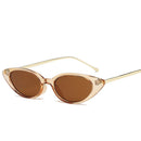 Sexy Small Vintage Cat Eye Sunglasses Women Vintage Red Black Sun Glasses Female Ladies Cateyes Sunglass 2024 Retro Glasses
