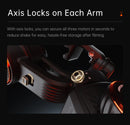 The Horizon Lock | AI-Powered 3-Axis Smartphone Gimbal with Face Tracking & Extension Rod