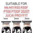3 Pcs Professional Hair Trimmer Limit Comb Universal Guards for Madeshow M6 M11 R55 R55F P700 P700F JRL 2020T FF1T JUCAI PRO