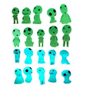 10pcs Luminous Ghost Micro Landscape Accessories Outdoor Miniature Decor Glow in Dark Tree Elves Fairy Garden Decoration