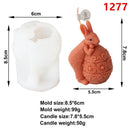 3D Easter Bunny Silicone Mold, Rabbit Hug, Easter Egg, Handmade Aromatherapy, Plaster Candle, Home Decoration Gift, 2024
