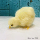 Simulation Chick Decor Plush Chicken Model Figurine Cute Oranment Realistic Furry Animal Doll Chicken Easter Gift Kids