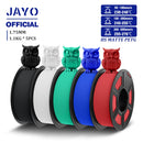 JAYO 5Rolls PETG Filament 1.75mm High Speed PETG 3D Printer Filament 1.1KG/Roll High Flow Speedy Matte 3D Printing Materials